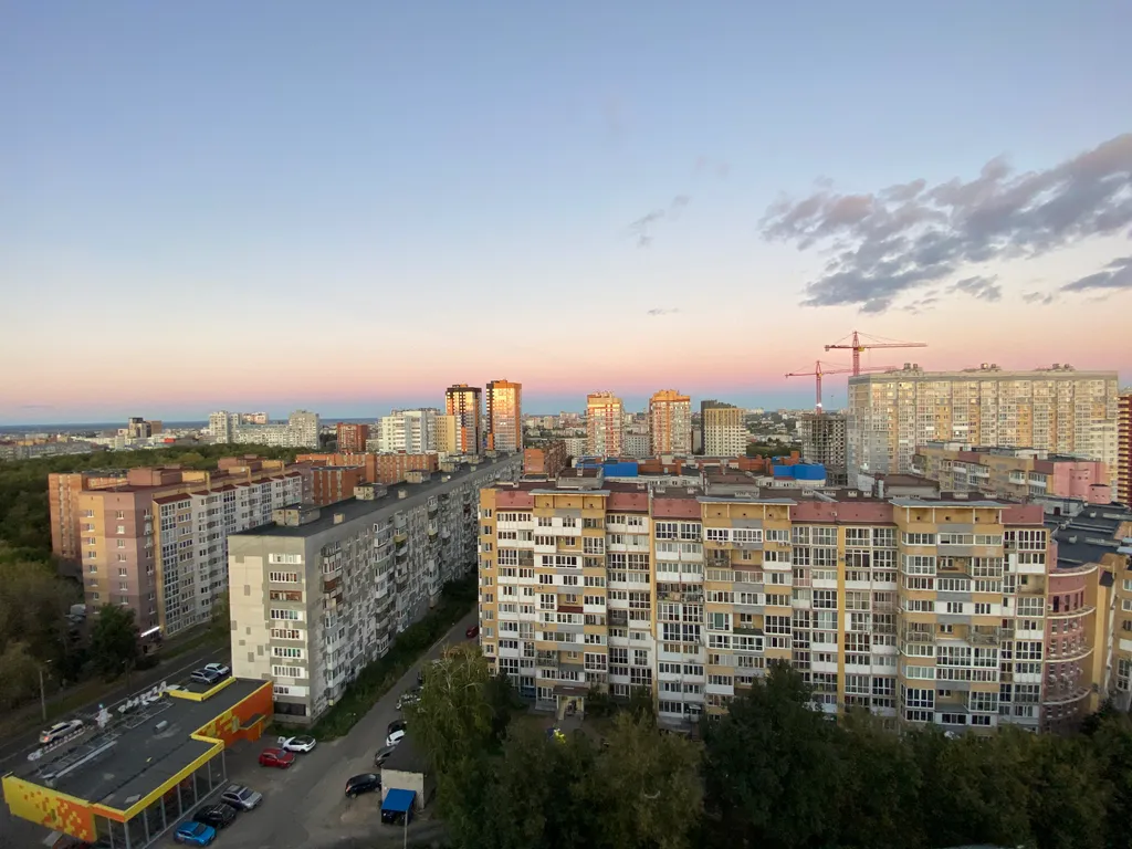Квартира Светлые апартаменты с шикарным видом на город — Нижний Новгород