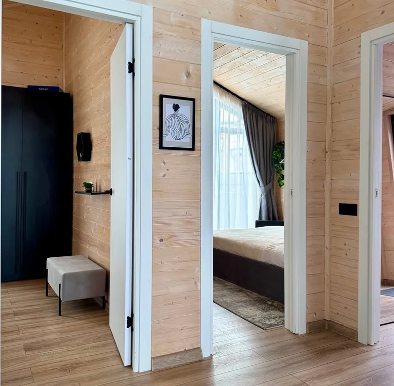 Дом 80m2 — сибирский чан, кухня, Wi-Fi