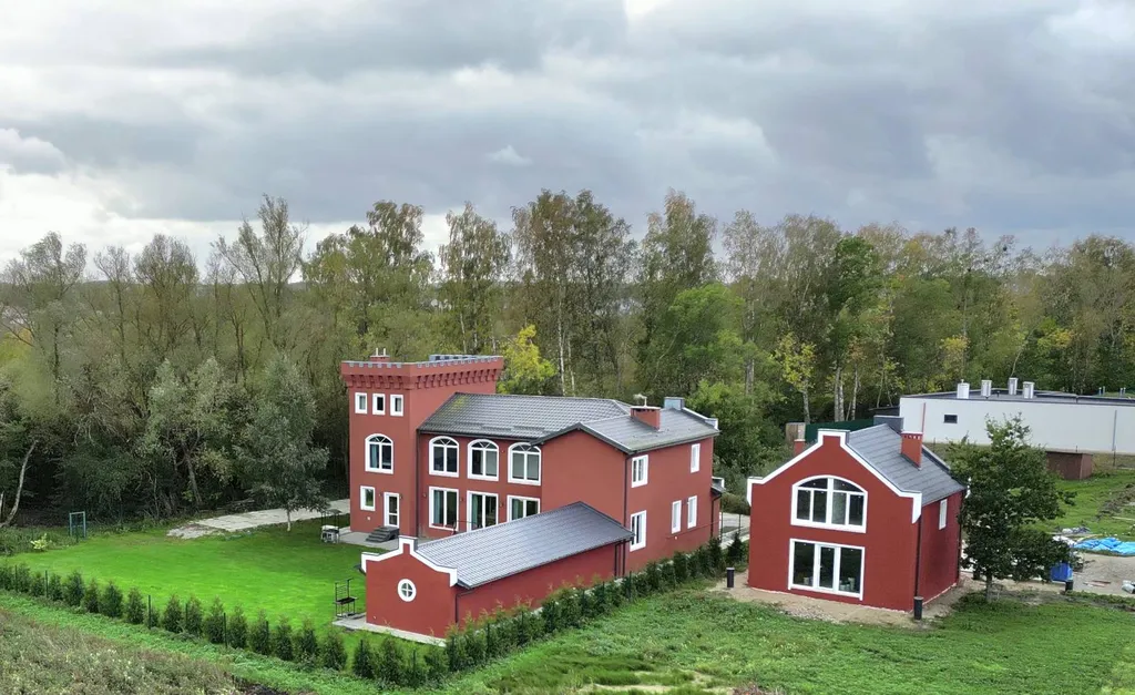 Усадьба Риттербург с баней беседкой и мангальной зоной у моря