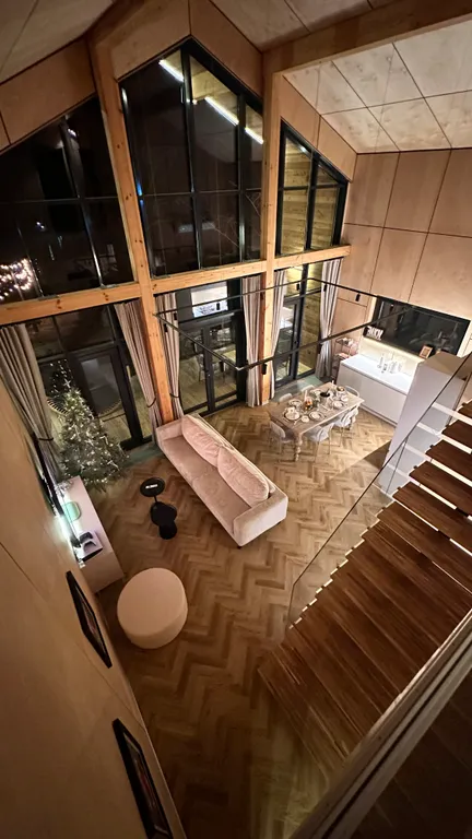 Шикарный Барн с сауной и купелью