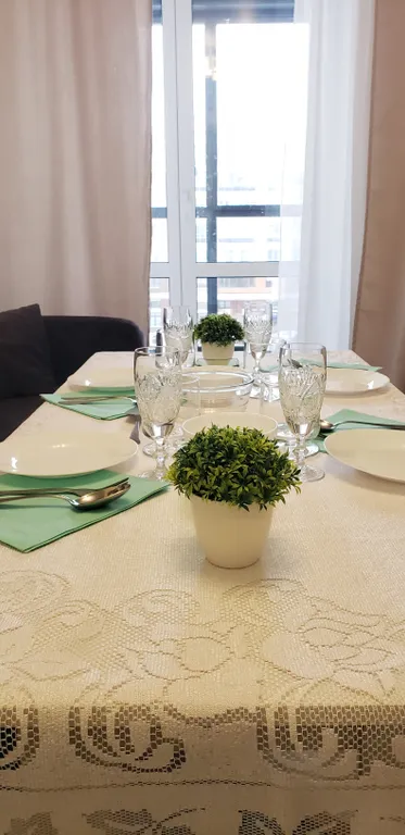 Квартира Квартира Уютная евродвушка у ледовой — Новоселье