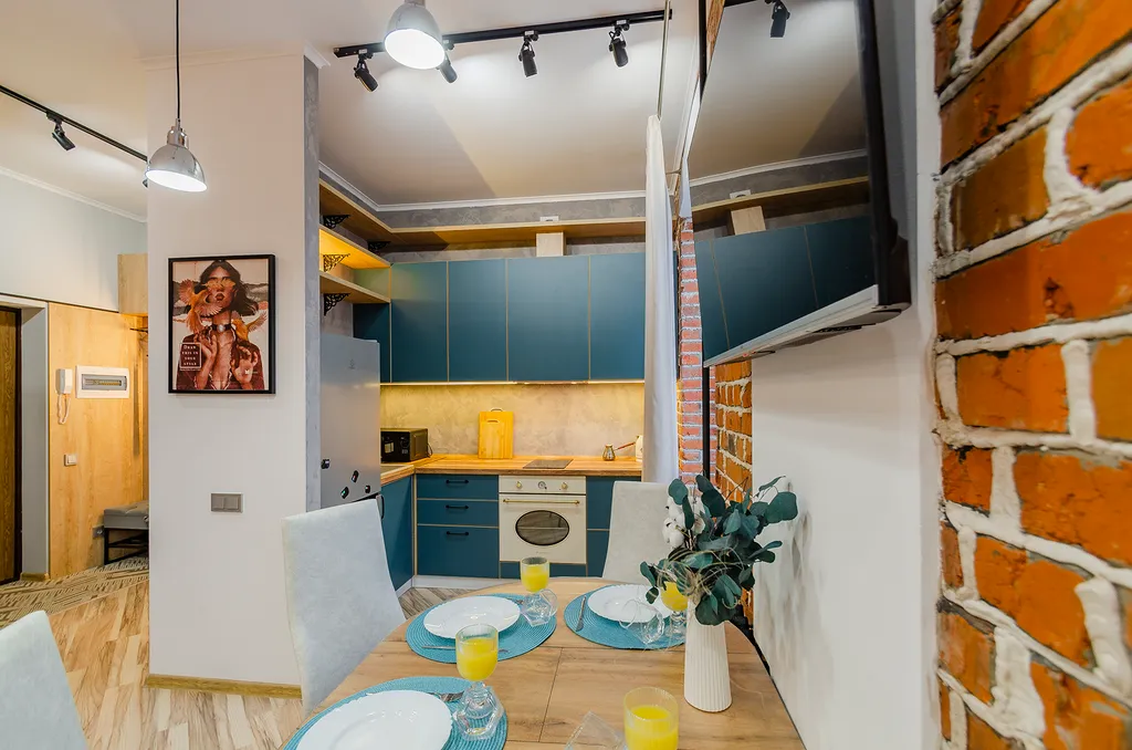 Квартира в стиле лофт в центре города