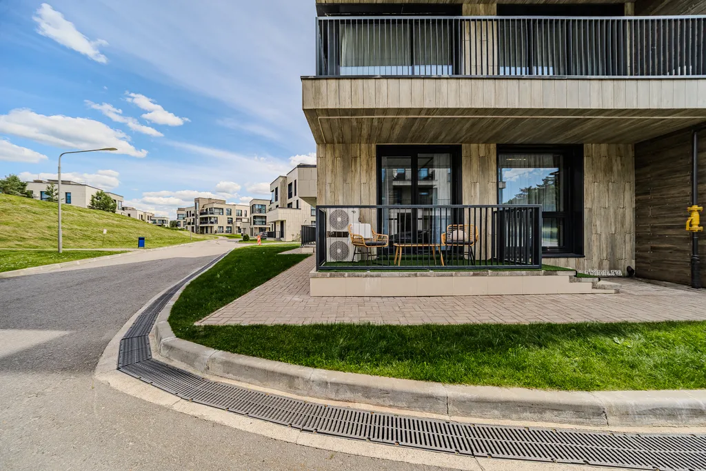 Охтаинн 6-1 с 2 спальнями с сауной и балконом