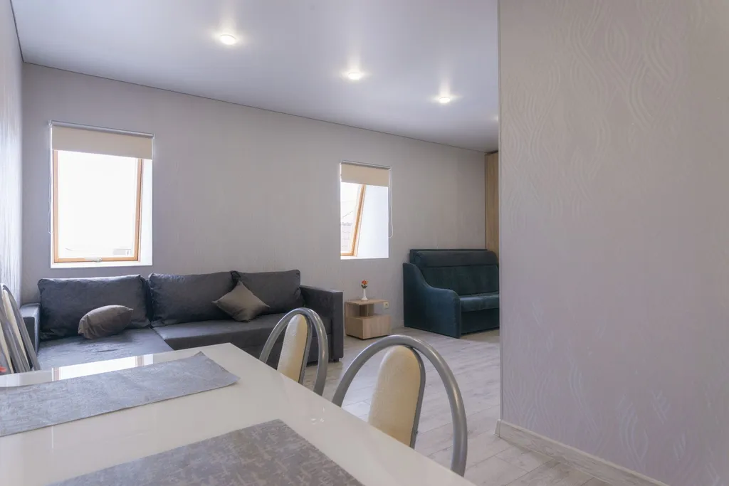 Семейный 2-комнатный, 6 мест, с кухней