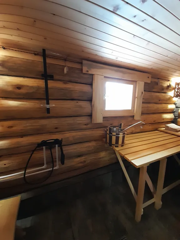 Дом с баней и банным чаном