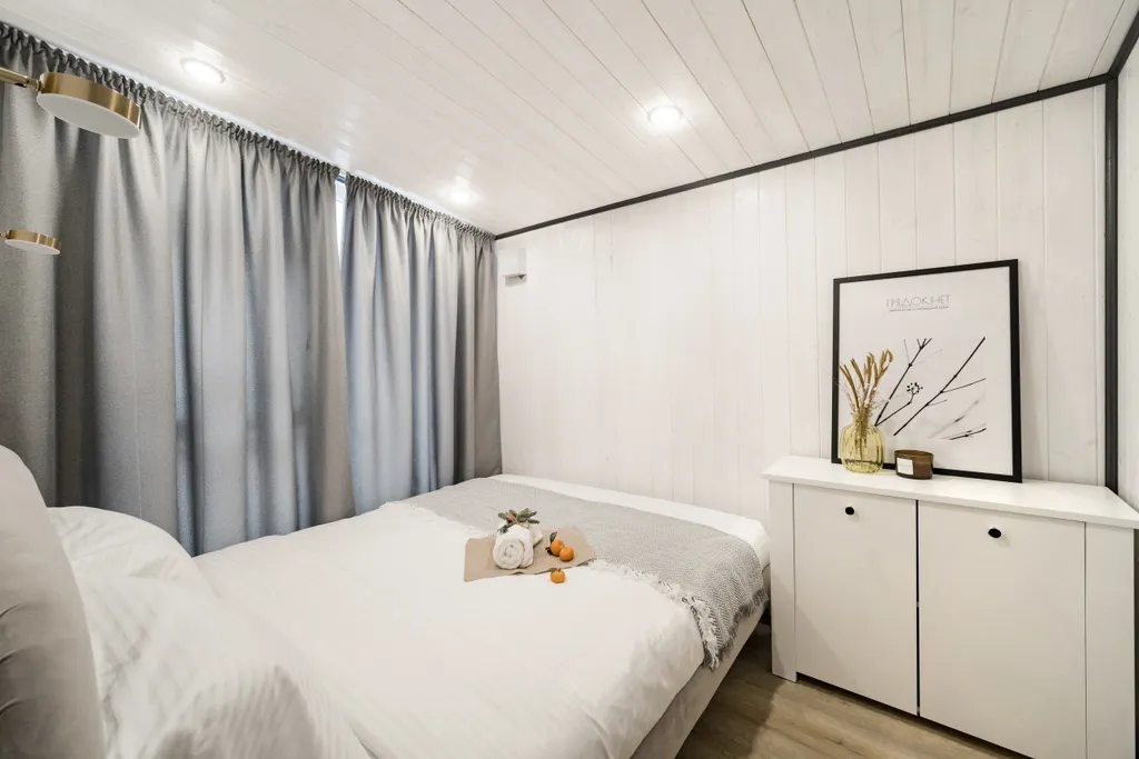 Семейный коттедж с 1 спальней с мангальной зоной