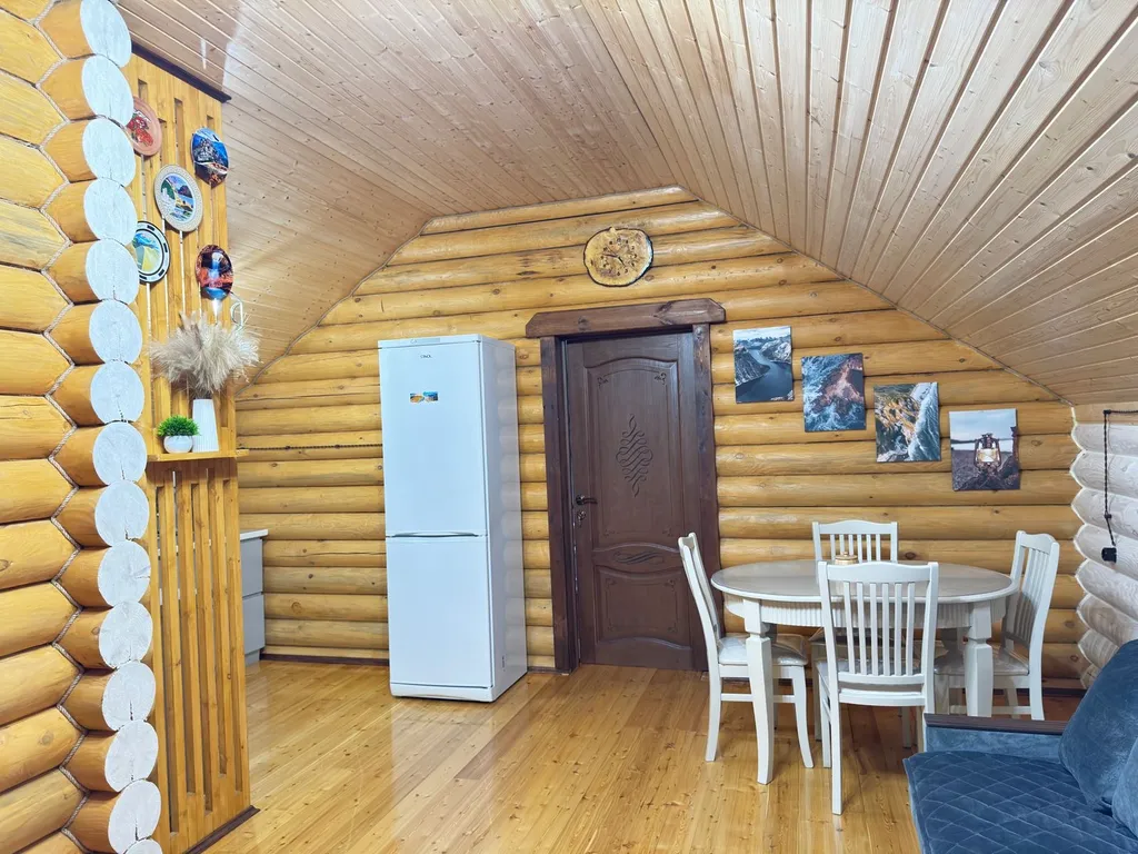 Домик у моря из бруса