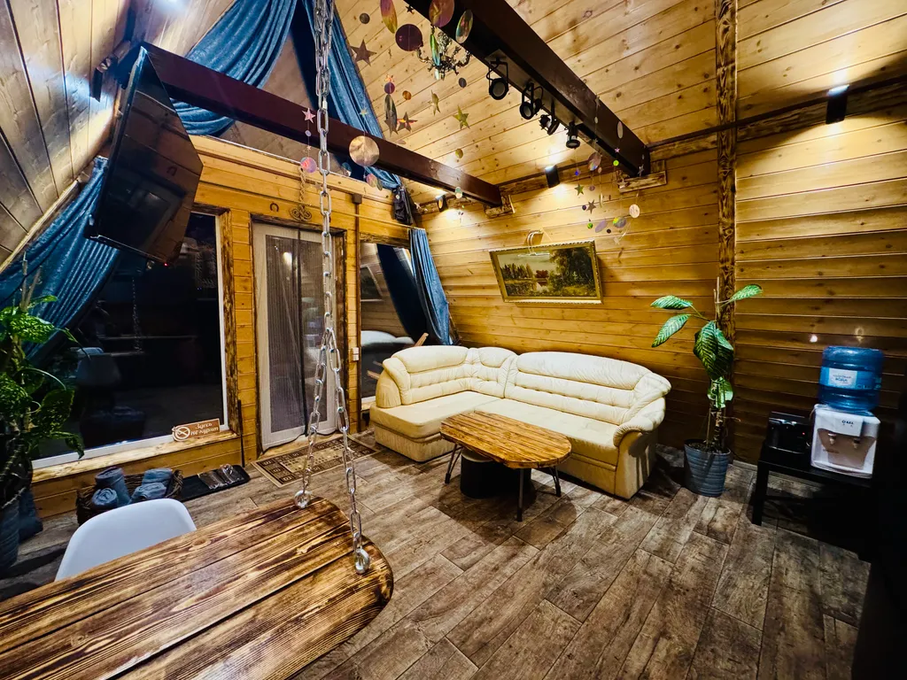 Уютный A-frame дом