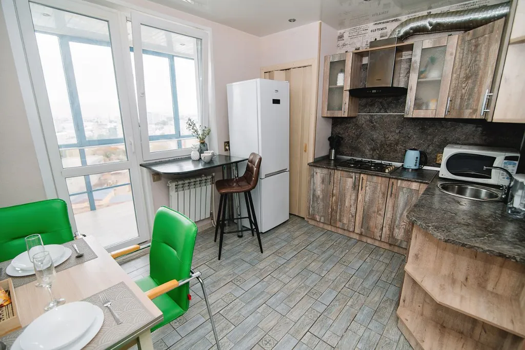 Просторные апартаменты с панорамным видом на город Рязань