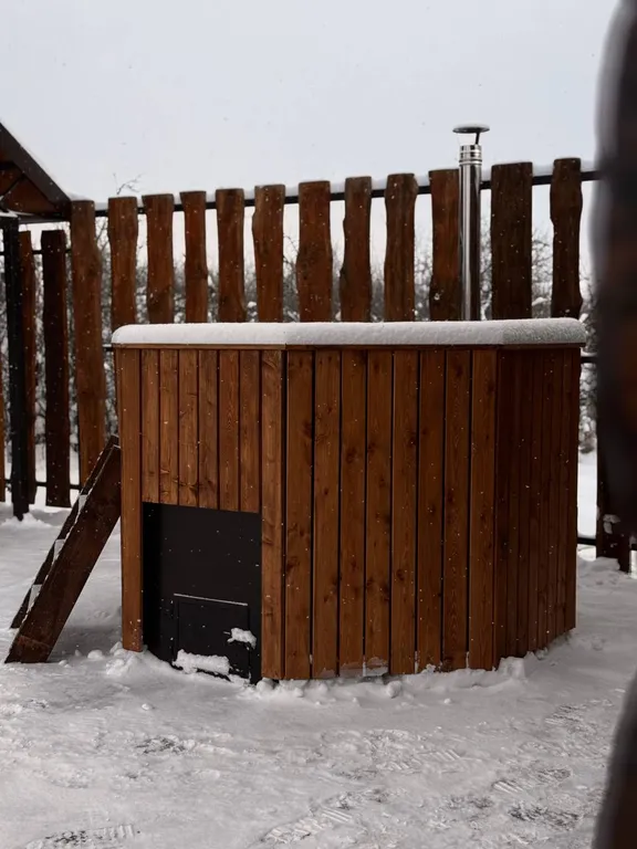 Дом с баней и чаном