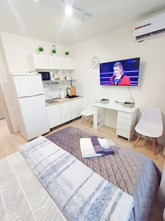 Кpaсивая студия в ЖК Облака