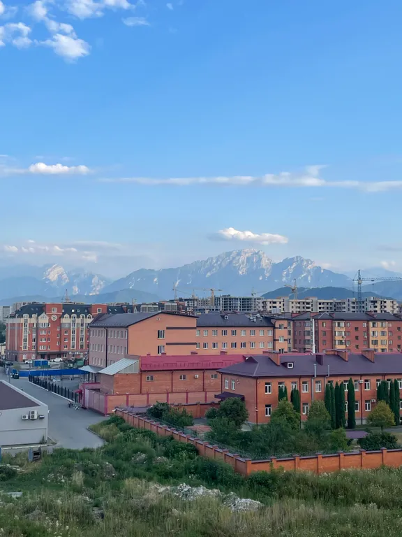 Уютная квартира с видом на горы