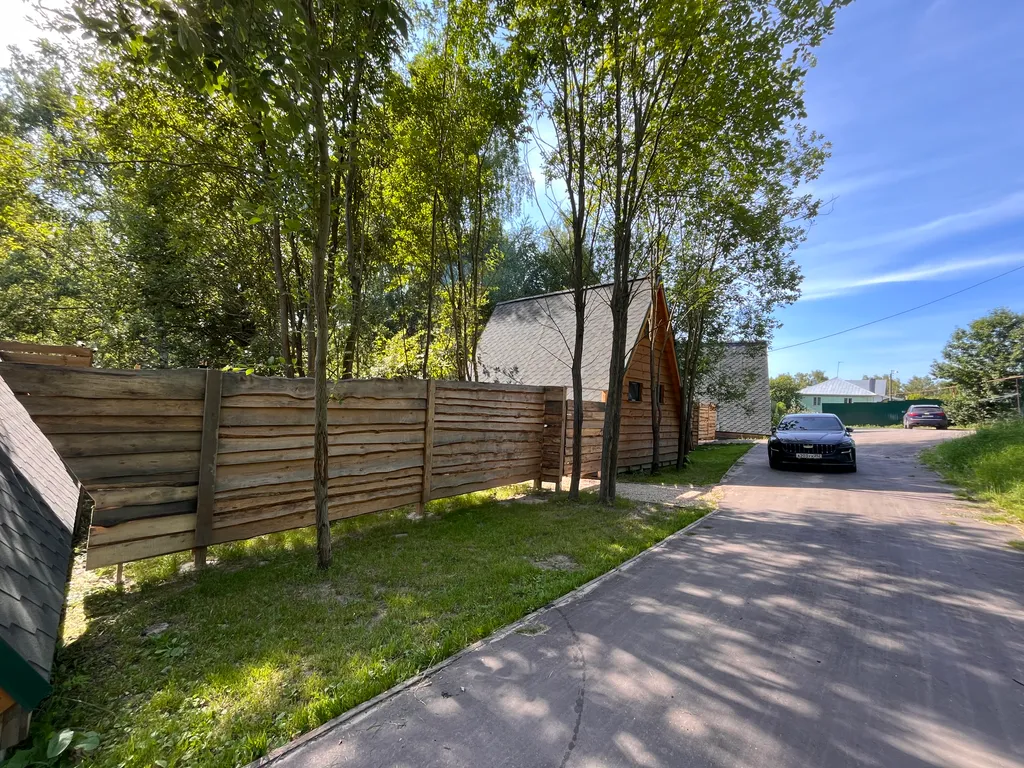 Треугольный домик Авро с баней и чаном в Чкалов Дача