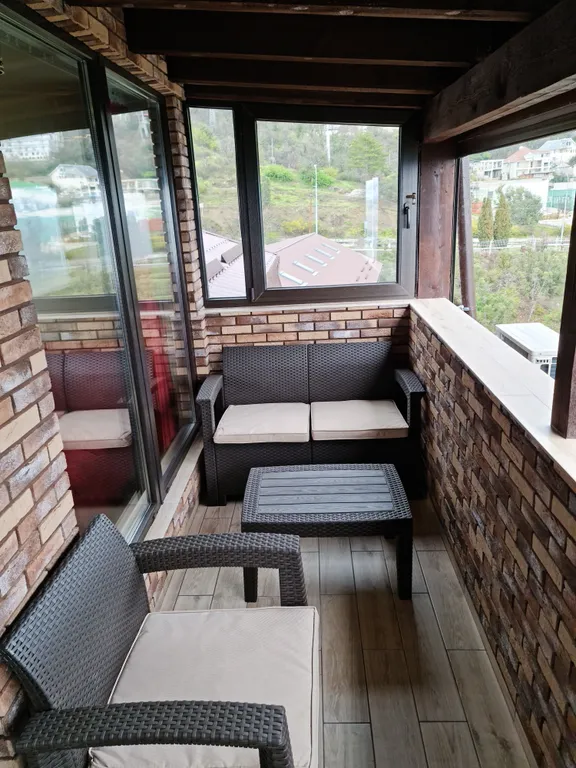 Люкс студия возле парка с видом на море