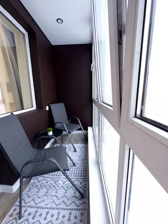 Уютная квартира с большим ТВ