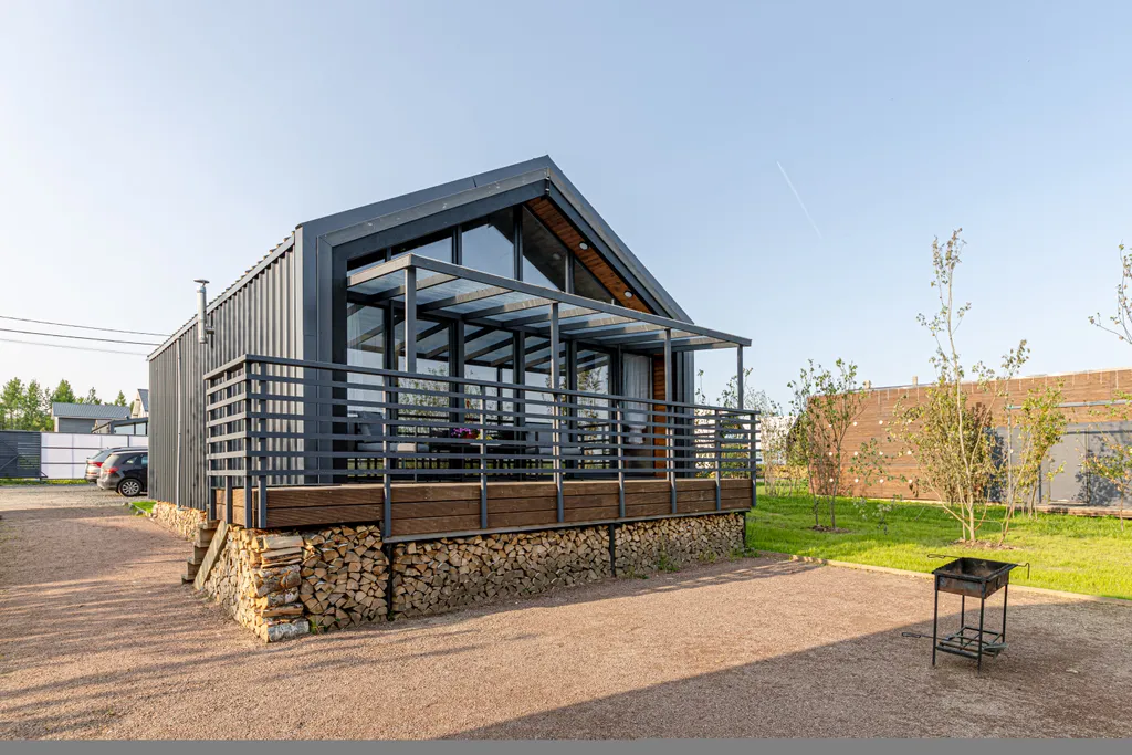 Коттедж Уютный современный дом с сауной — Иннолово