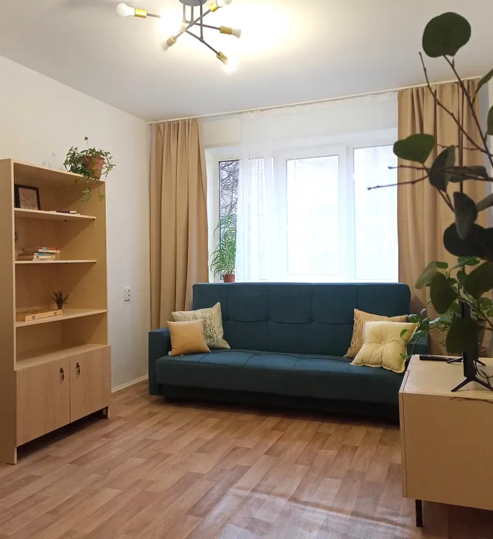 3-комнатная квартира с новым ремонтом в тихом районе