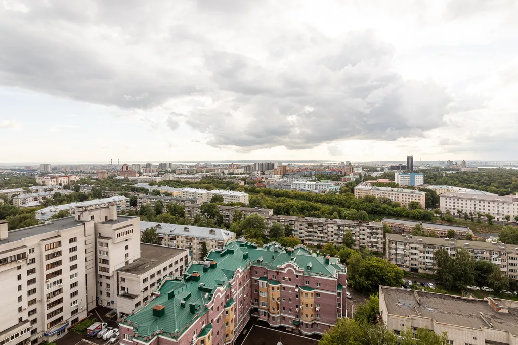 Квартира Квартира 2 комнатная в Центре с видом на город — Казань