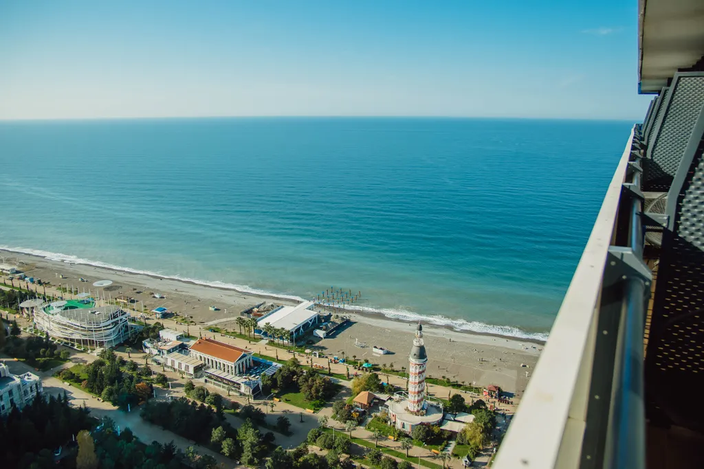 Квартира Апартаменты с видом на море на первой линии — аренда посуточно в Батуми