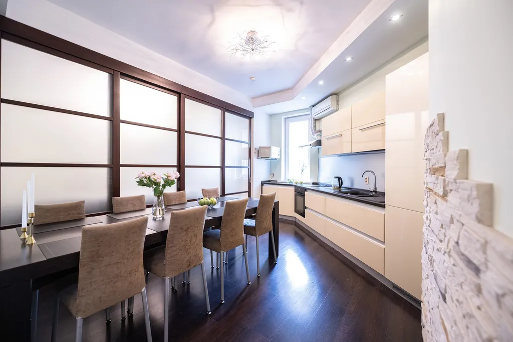 Большая квартира с кондиционерами и камином — аренда посуточно в Челябинск