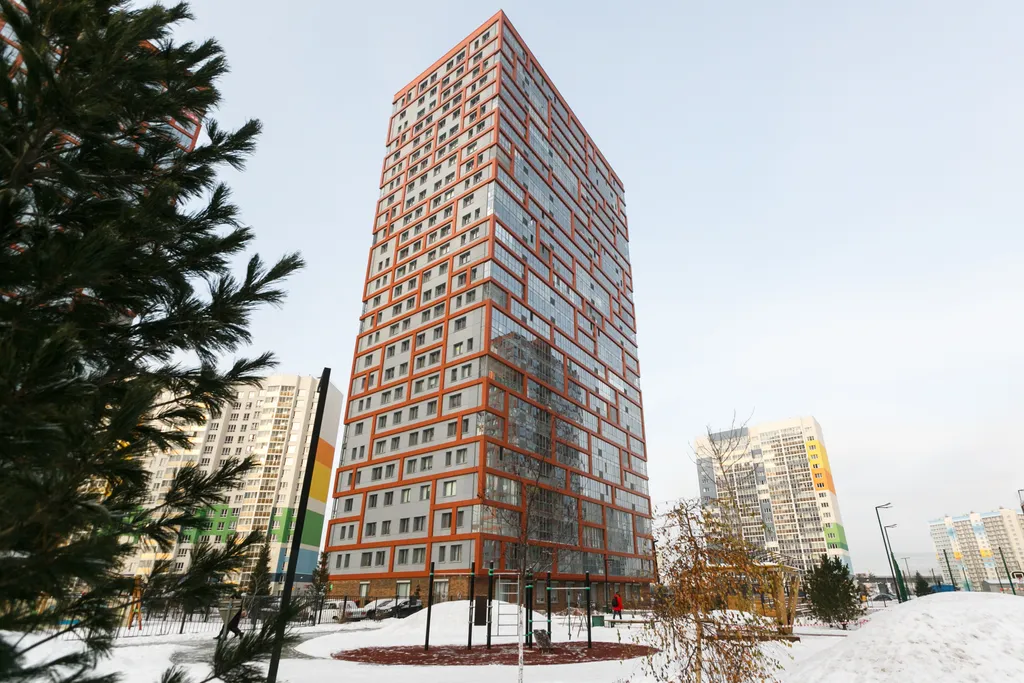 Квартира Просторная квартира у аквапарка с кондиционером — Новосибирск