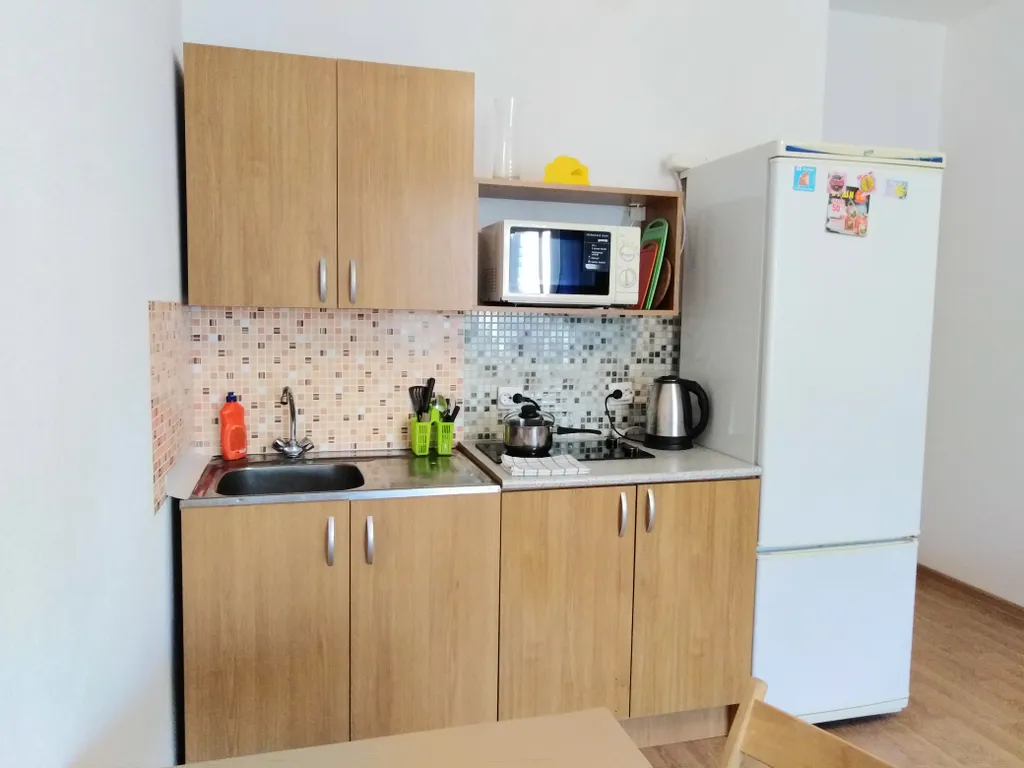 Удобная студия с кроватью