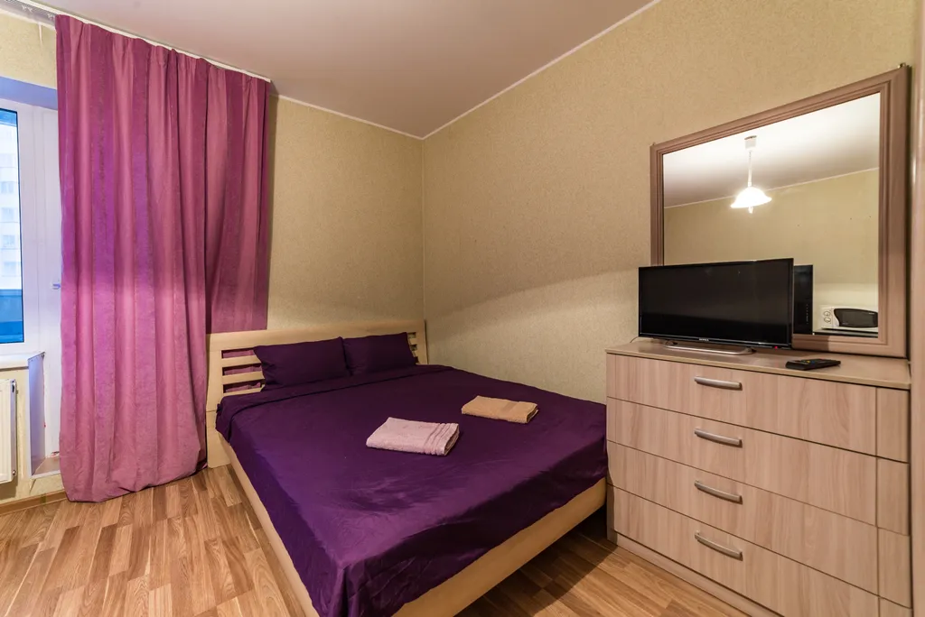 Комфортабельная квартира-студия в первом доме от метро Девяткино