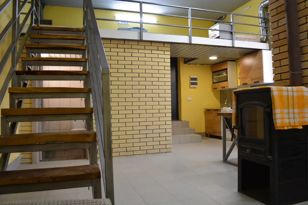 Квартира Апартаменты с панорамным окном, камином, ванной — Луховицы