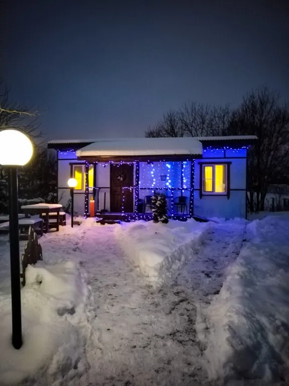 Уютный домик с баней