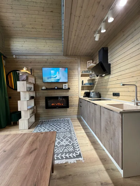 Домик с сауной и теплым бассейном в Новороссийске|ТеремШато