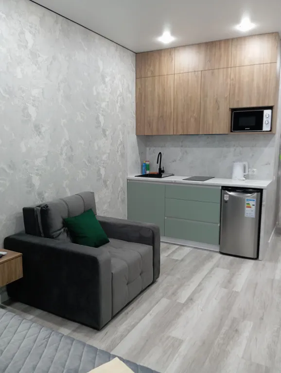 Новая, красивая студия с балконом в ЖК Зеландия