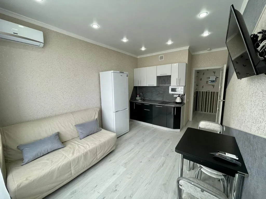 Квартира Уютная однокомнатная квартира в 5 минутах от песчаного пляжа — Анапа