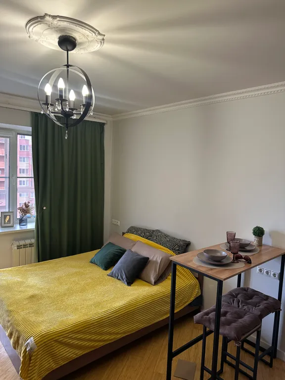 Студия с евроремонтом лофт