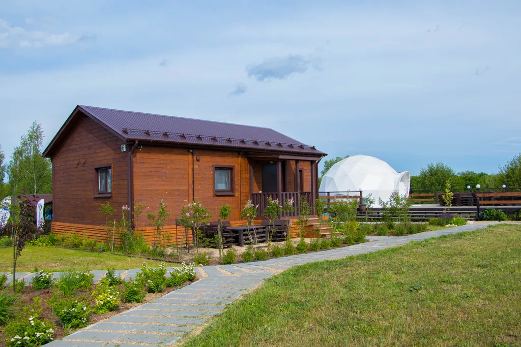 Коттедж Домик на 4-6 человек — Дракино