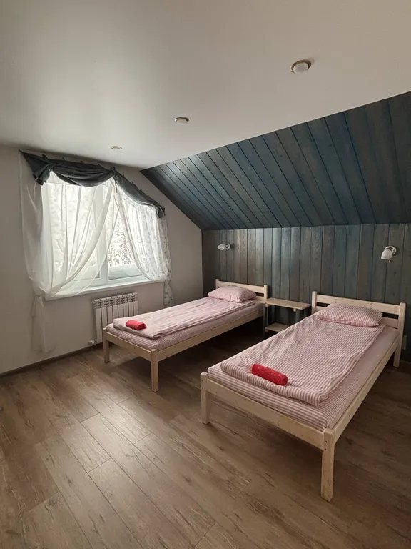 Дом с верандой, камином и сауной - вид на горы