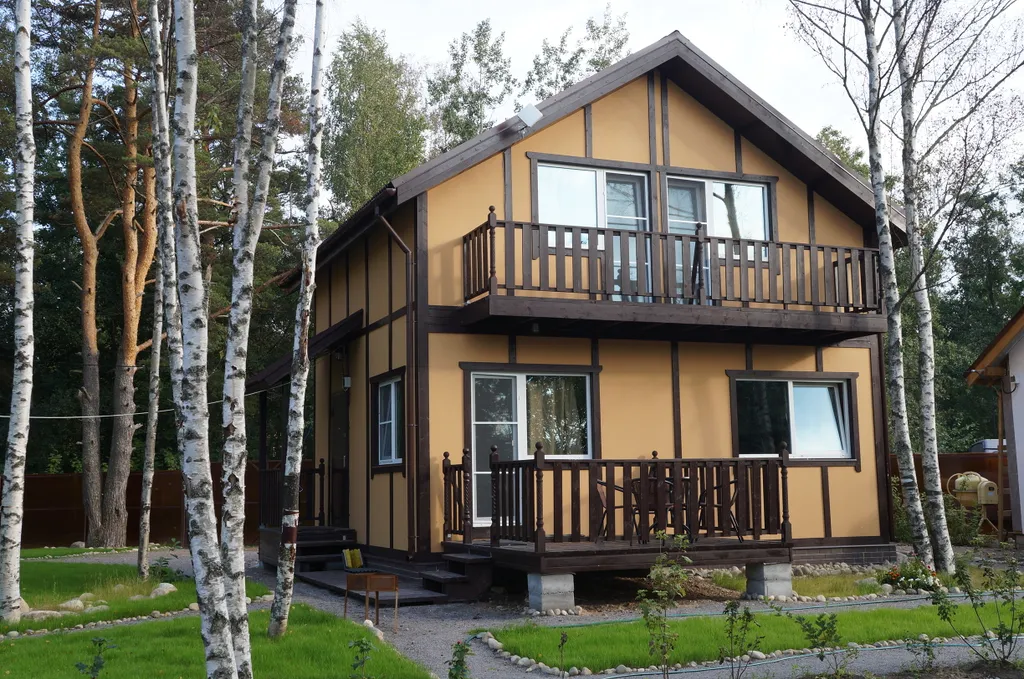 Коттедж Уютный коттедж на берегу Судаковского озера — Ларионово