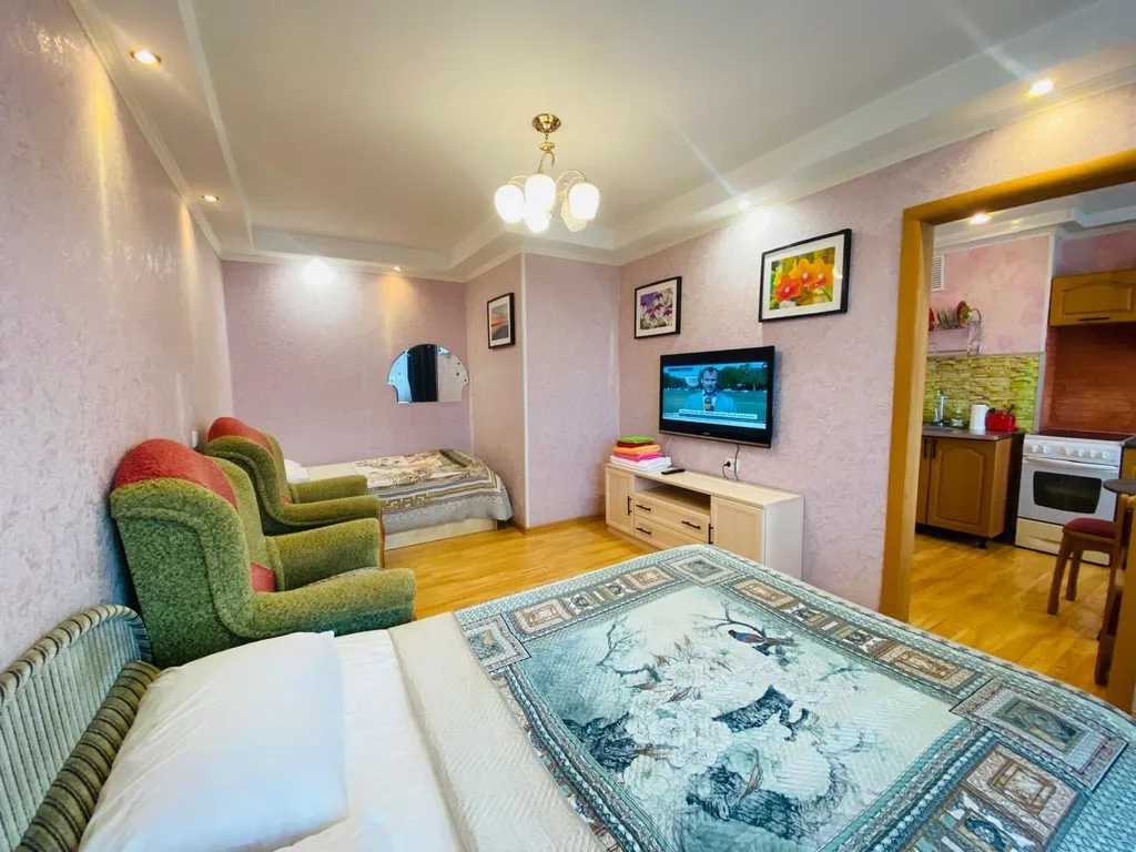 1-комнатная квартира с красивым видом на залив и город