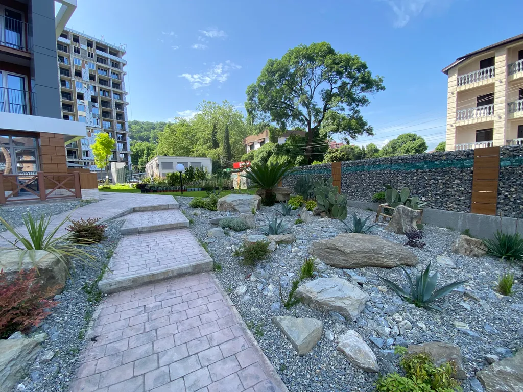 Стильная студия у моря