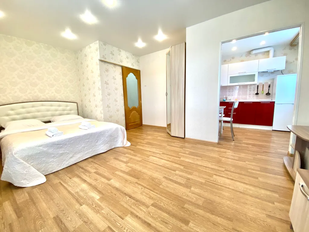 Уютная квартира в центре города с видом на вулканы