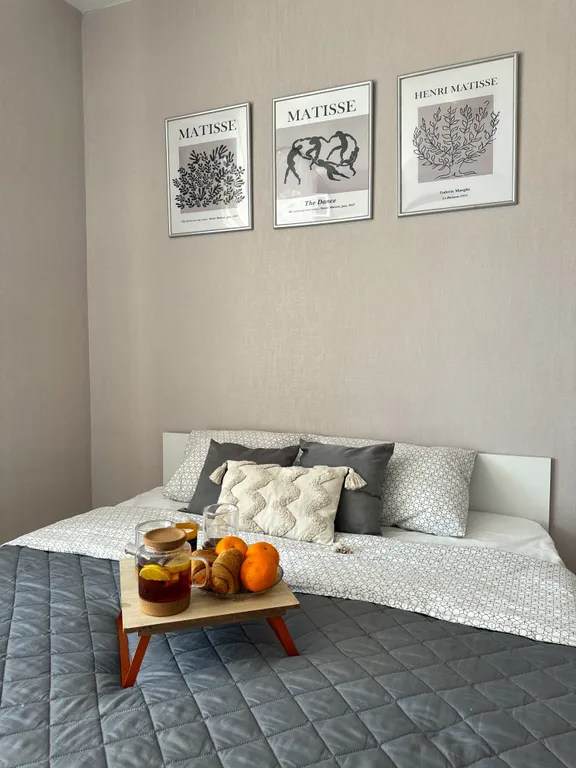 Уютная студия в 15 минутах ходьбы от метро Берёзовая Роща на двоих