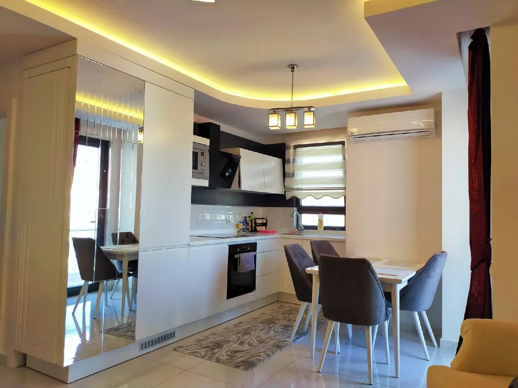 Двухкомнатная квартира в Алании, комплекс с аквапарком