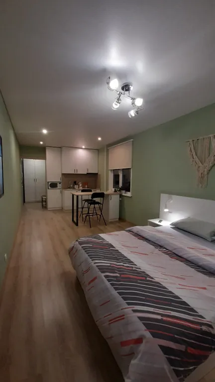 Стильная студия с видом на город | Для двоих