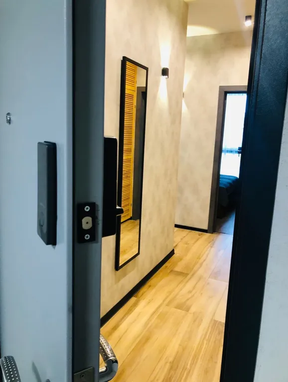 Ohtaloft апартаменты с террасой рядом с Охта парком