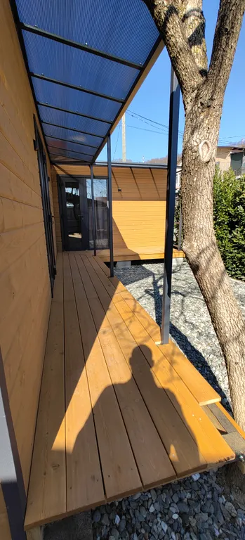 Домик в стиле лофт