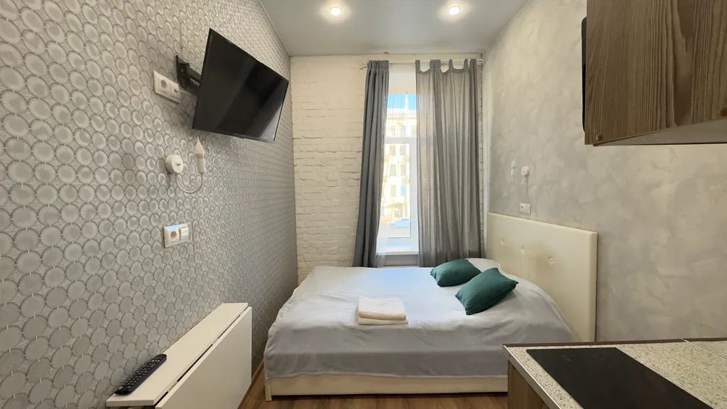 Квартира Хорошая квартира-студия у метро Лиговский Проспект — Санкт-Петербург