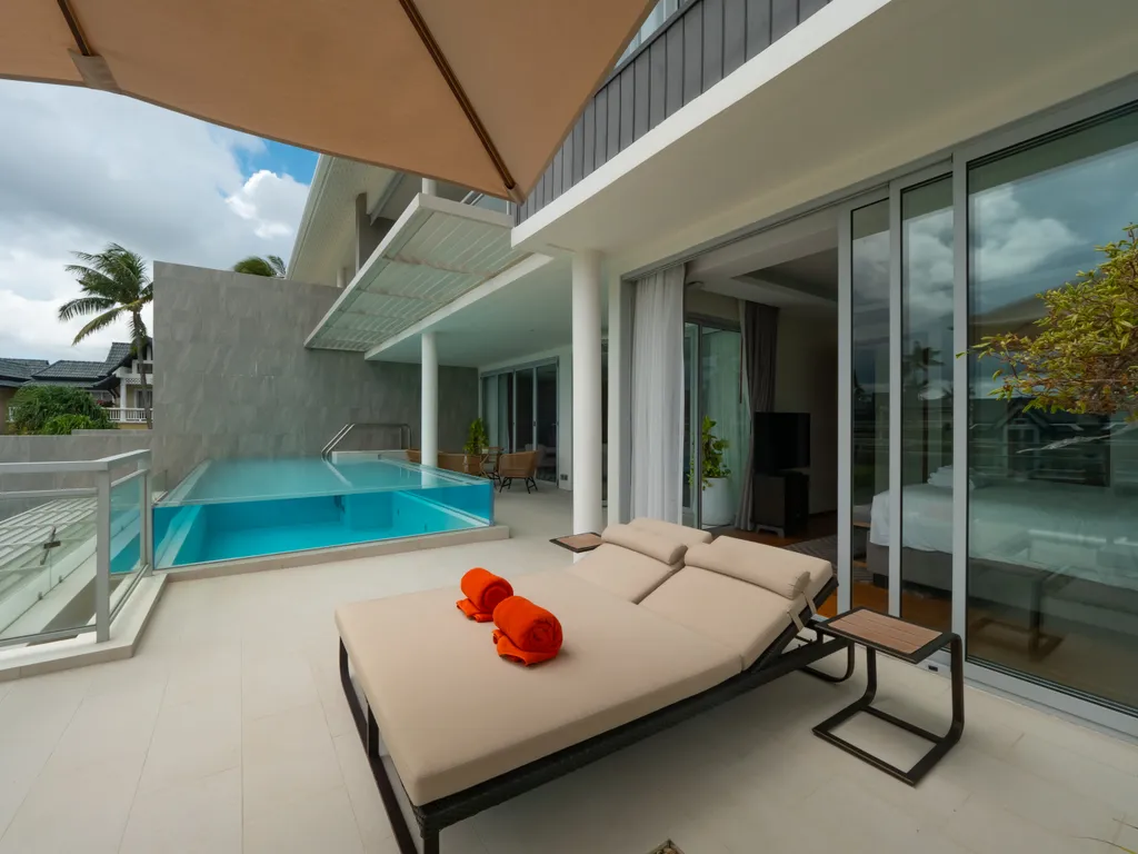 Квартира Прекрасные апартаменты с бассейном в Angsana — Пхукет