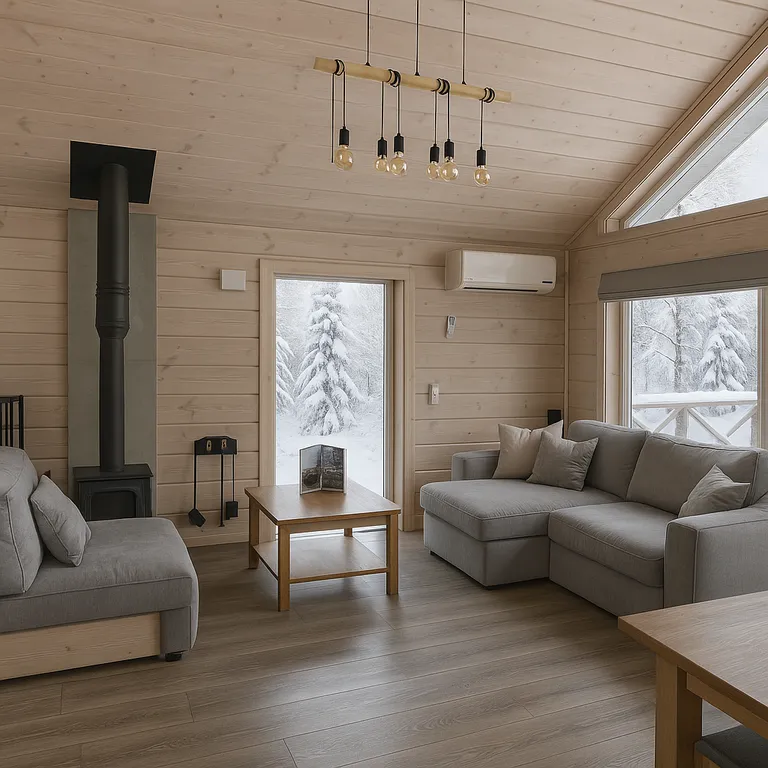 Коттедж Уютный домик в скандинавском стиле — аренда посуточно в Лахденпохья