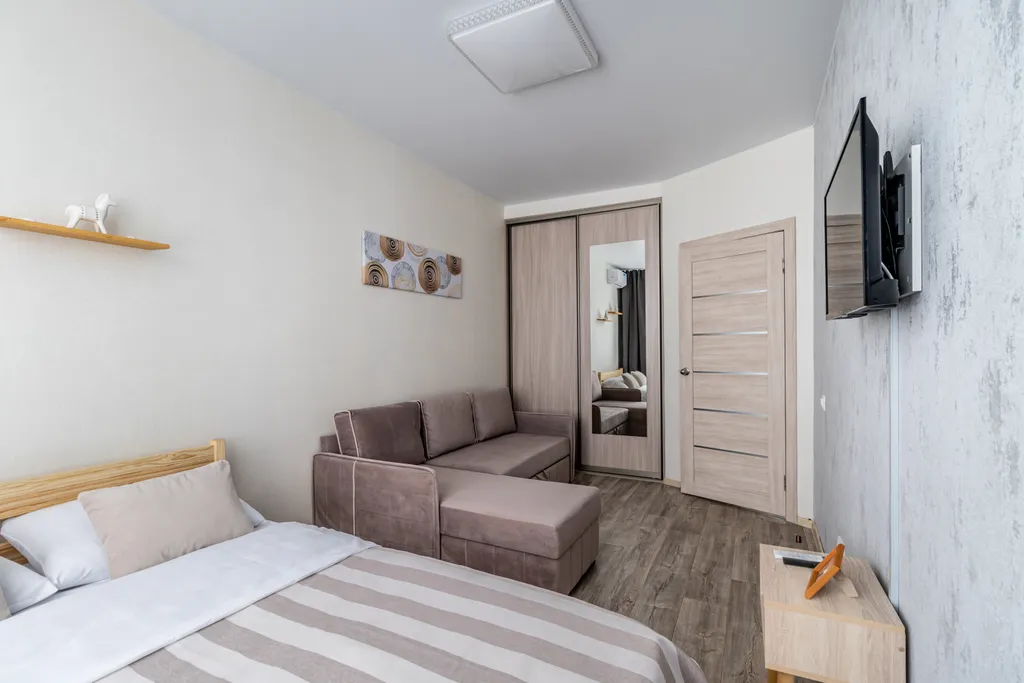 Уютная квартира с видом на городской парк