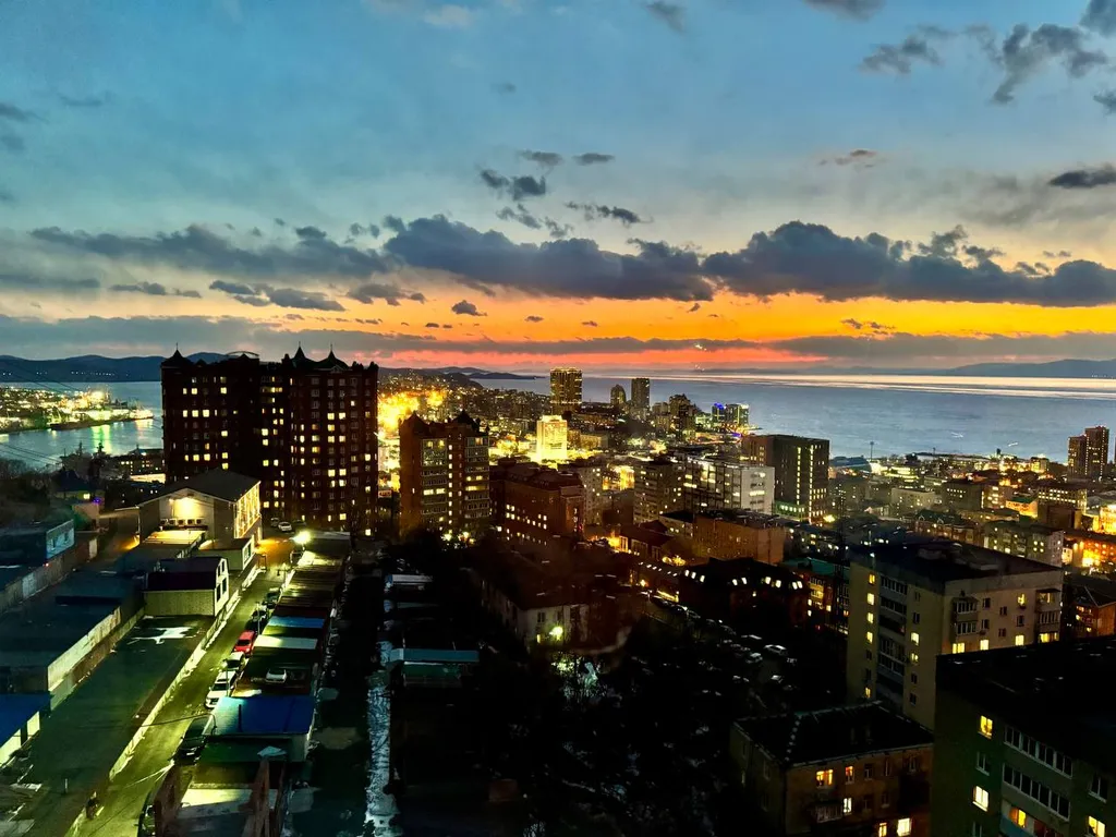 Квартира Sea View квартира с невероятными видами города — Владивосток