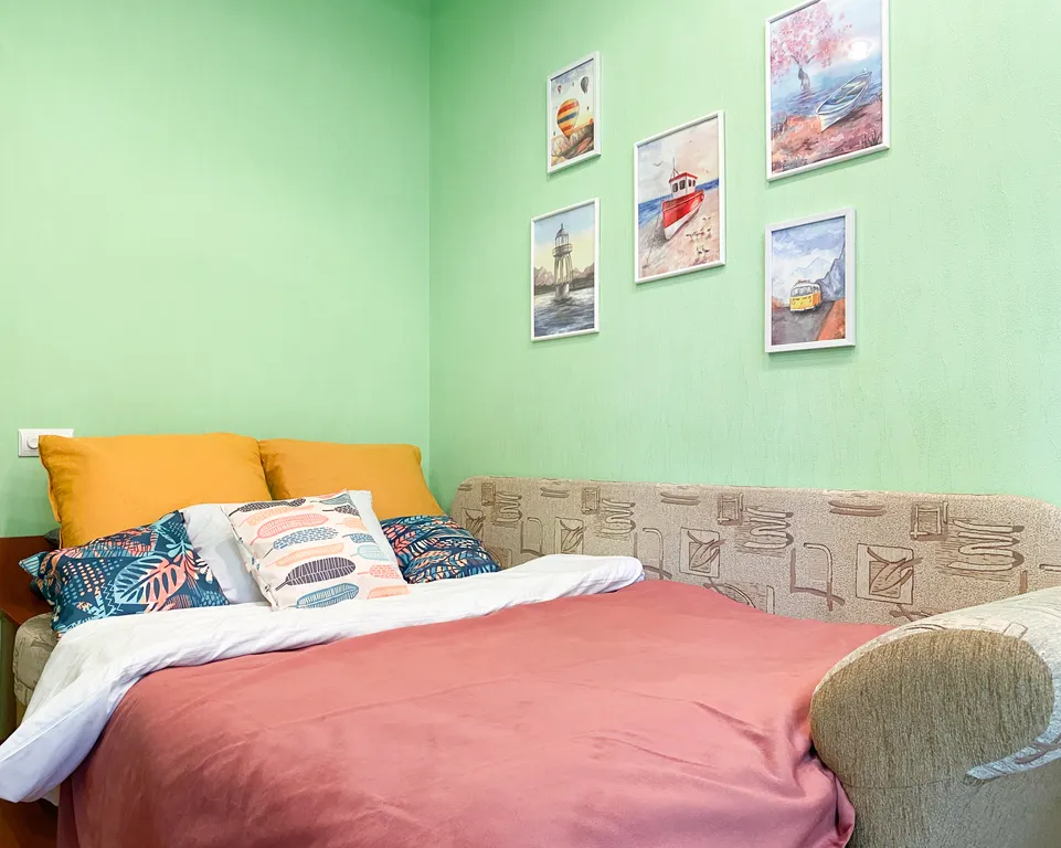 Квартира Квартира Счастье жить в центре Севастополя в яркой квартире с видом на Артбухту — Севастополь